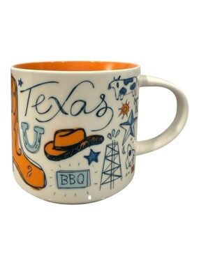 Starbucks TEXAS Been There Series BTS Collection Coffee Mug, 14oz Ceramic